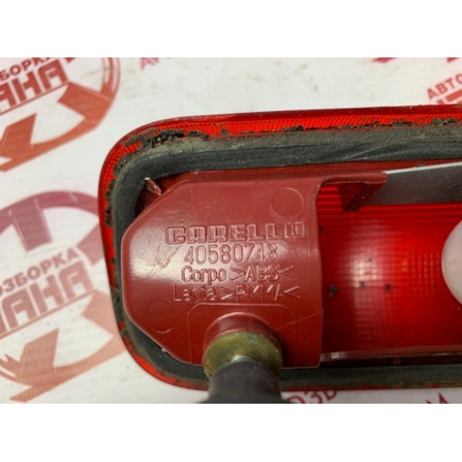Дополнительный стоп сигнал двери левой Fiat Doblo 2006- 40580748